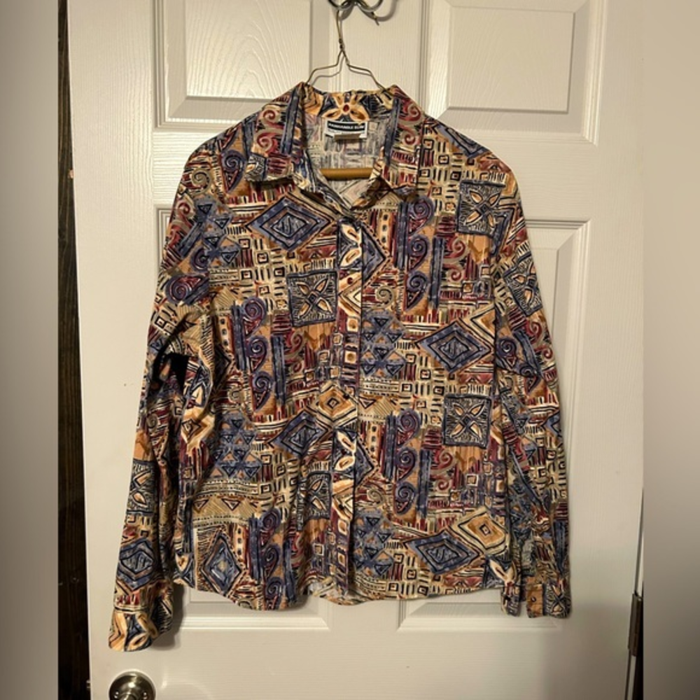 Vintage Panhandle Slim Women's Western Shirt Size Large